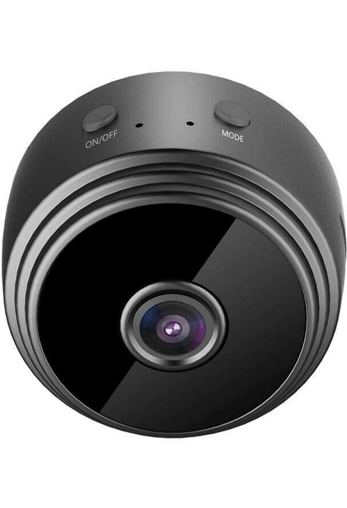 AB SmartEye Mini Wireless WiFi Security Camera | HD 1080p Indoor Video Recorder with Low Light Vision | Portable & Magnetic | Home, Office, and Baby Monitor