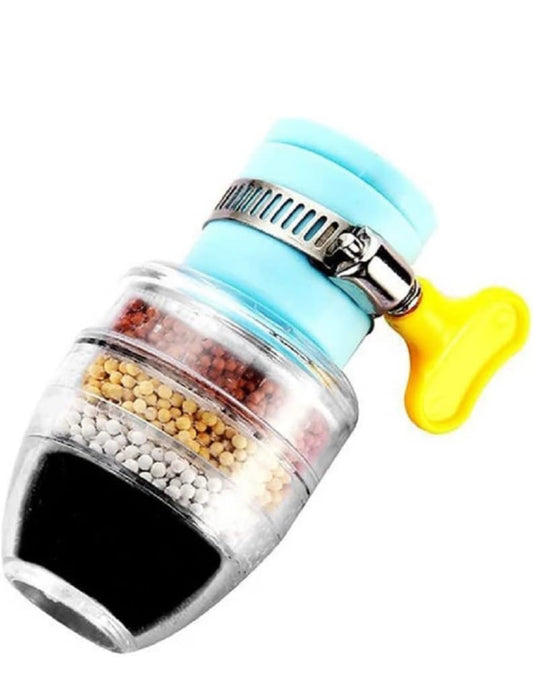 Tap filter Multilayer | Faucet filter | 5 Layer Activated Carbon Water Purifier Kitchen Tap Filter Bathroom Faucet Filter