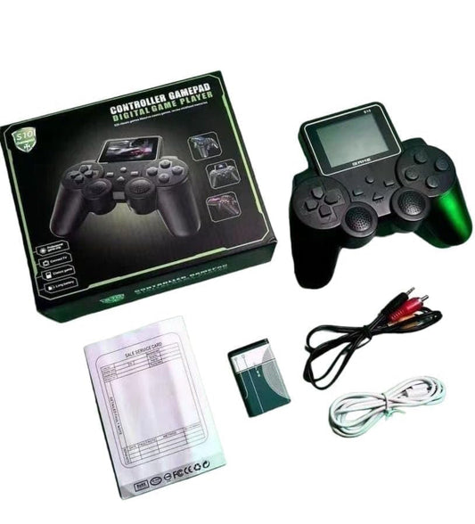 DXP S10 Handheld Game Console for Kids 520 Retro Video Games Classic Rechargeable Console with TV Support Kids Video Game Set Pocket Gamer Experience Includes Mario Game